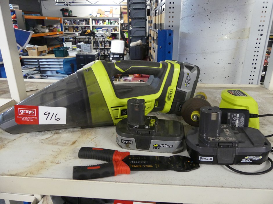 RYOBI Hand held vacuum Auction (09165054034) Grays Australia