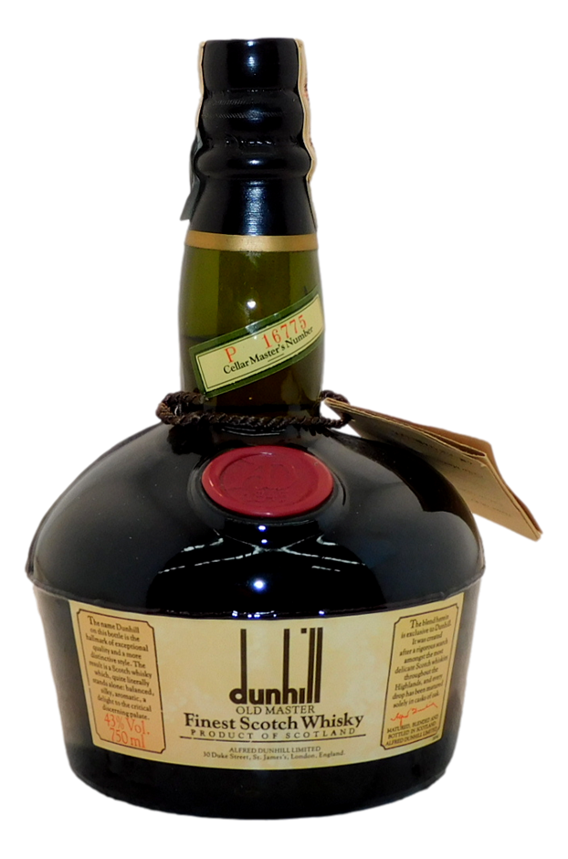 Dunhill Old Master Fine Scotch (1x 750mL). Auction (0013-10724438