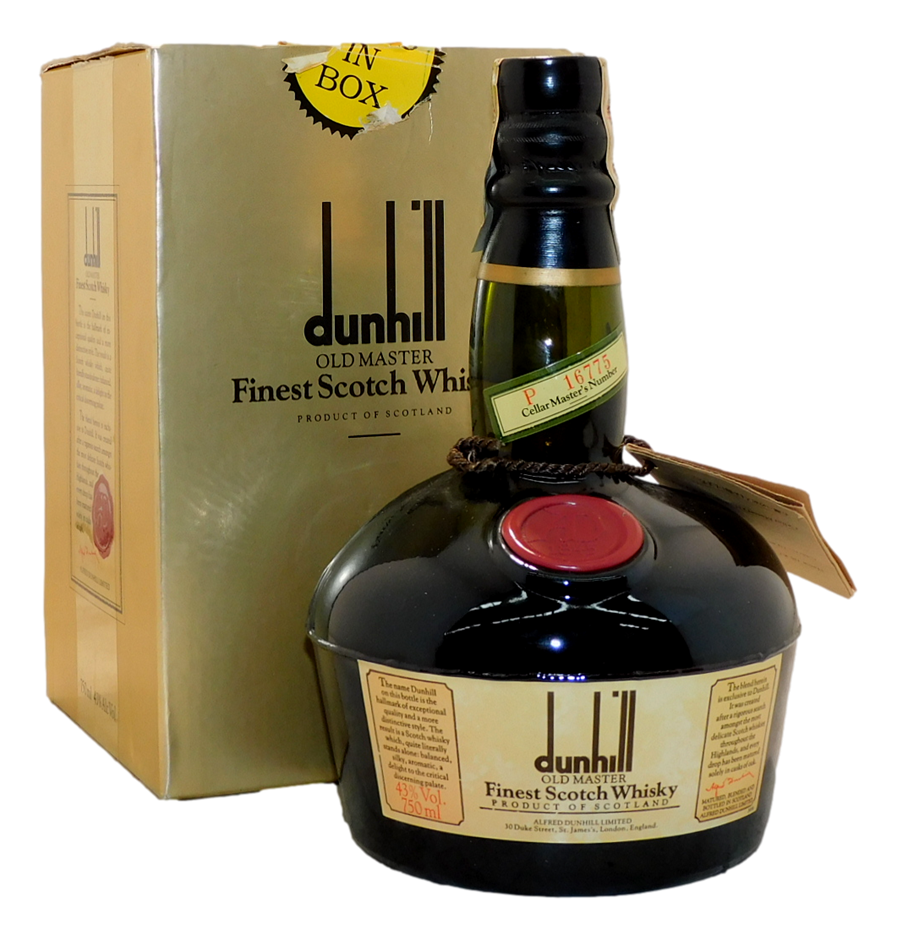 Dunhill Old Master Fine Scotch (1x 750mL). Auction (0013-10724438