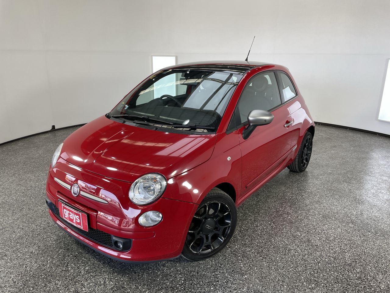 2012 Fiat 500 Series 1 Red Hatchback