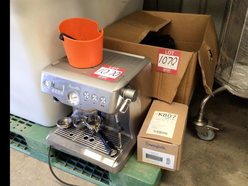 Breville Coffee Machine Auction (10707047376) Grays Australia