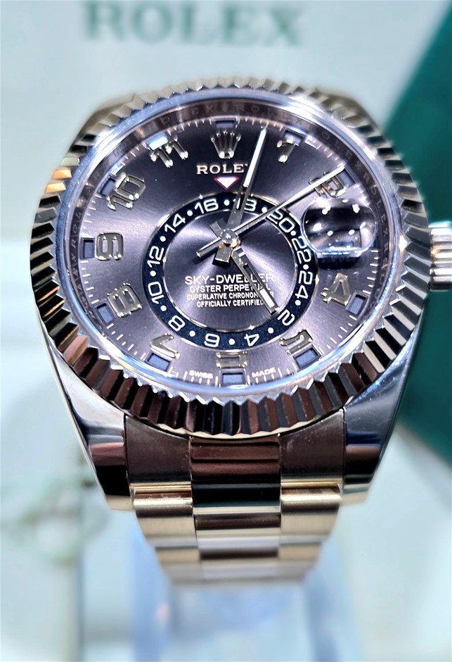 Rolex Sky Dweller Rose Gold Auction 0001 2555291 Grays Australia