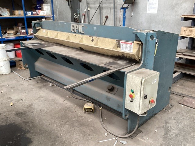 Epic UD 108 Sheet Metal Guillotine Auction (0001-3027420) | Grays Australia