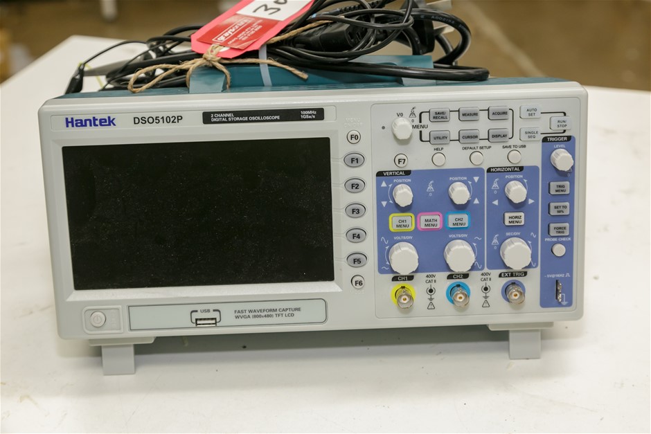 Hantek MS05012D Digital Storage Oscilloscope Auction (03025054124