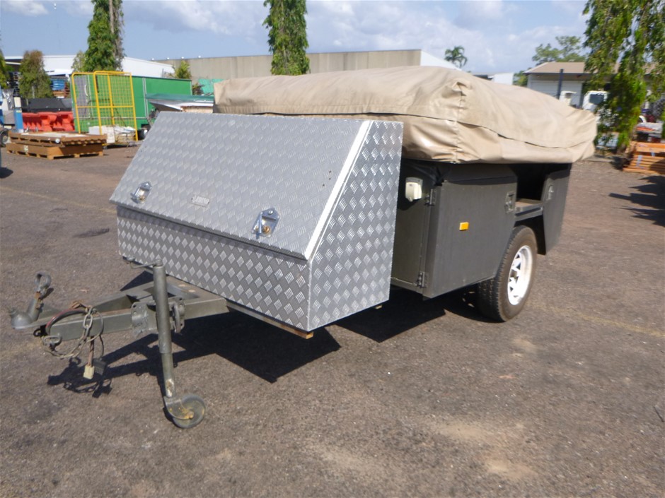 2009 OZTRAIL CAMPER TRAILER- NO RESERVE 