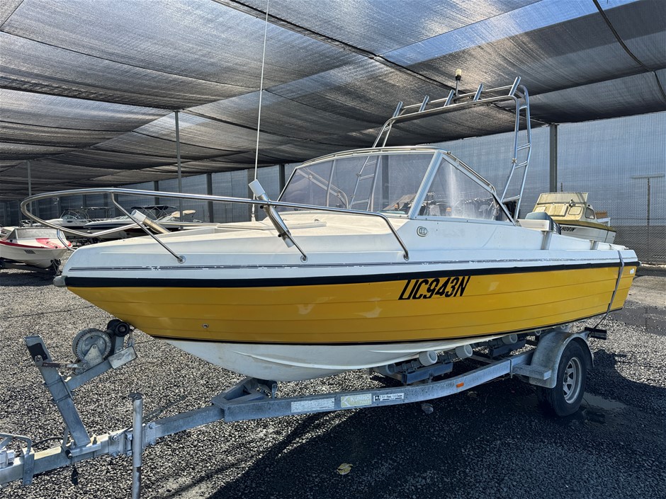 5.4M ZEPHYR OPEN RUNABOUT - NO RESERVE