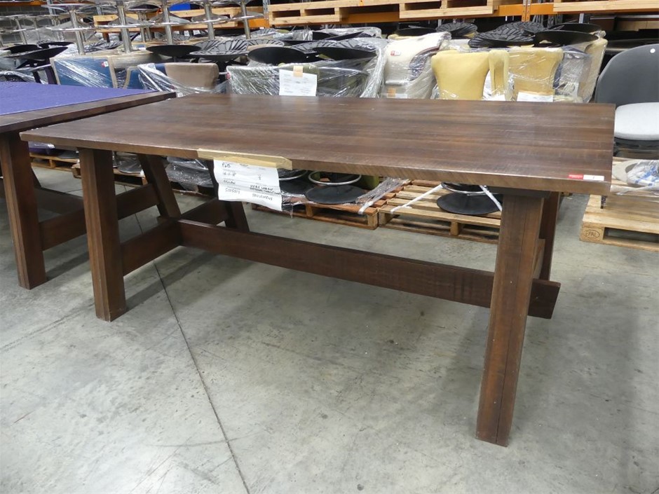 Hardwood Outdoor Table Auction (00015054116) Grays Australia