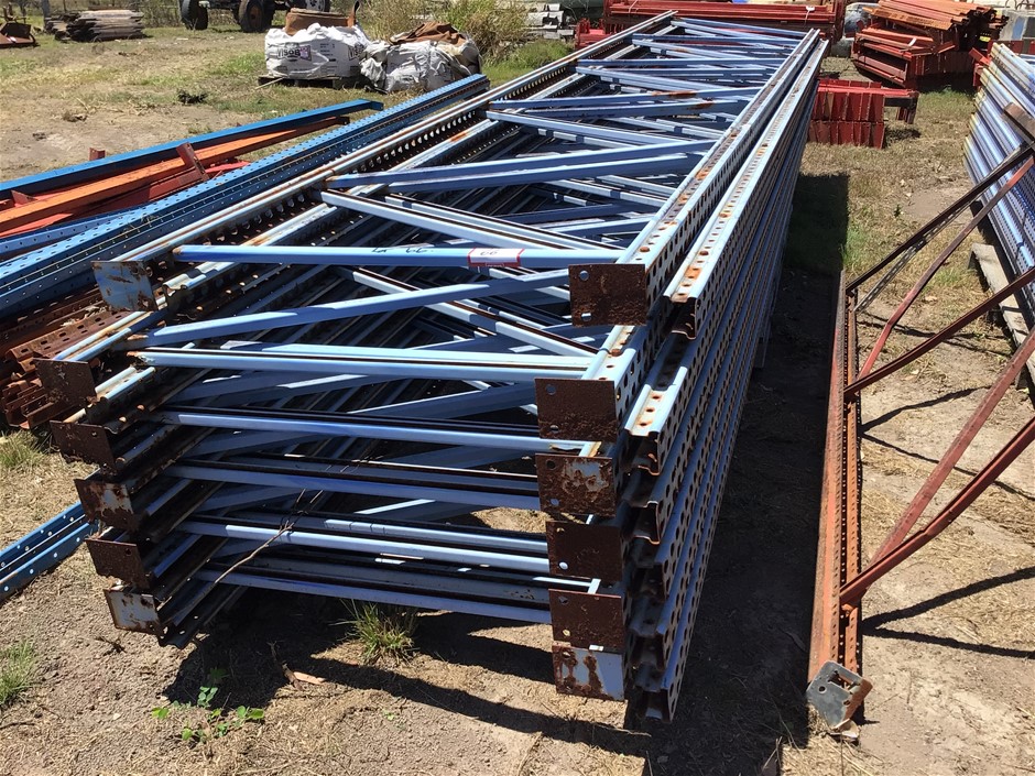 Qty 14 Pallet Rack Frames Auction (0066-7047522) | Grays Australia