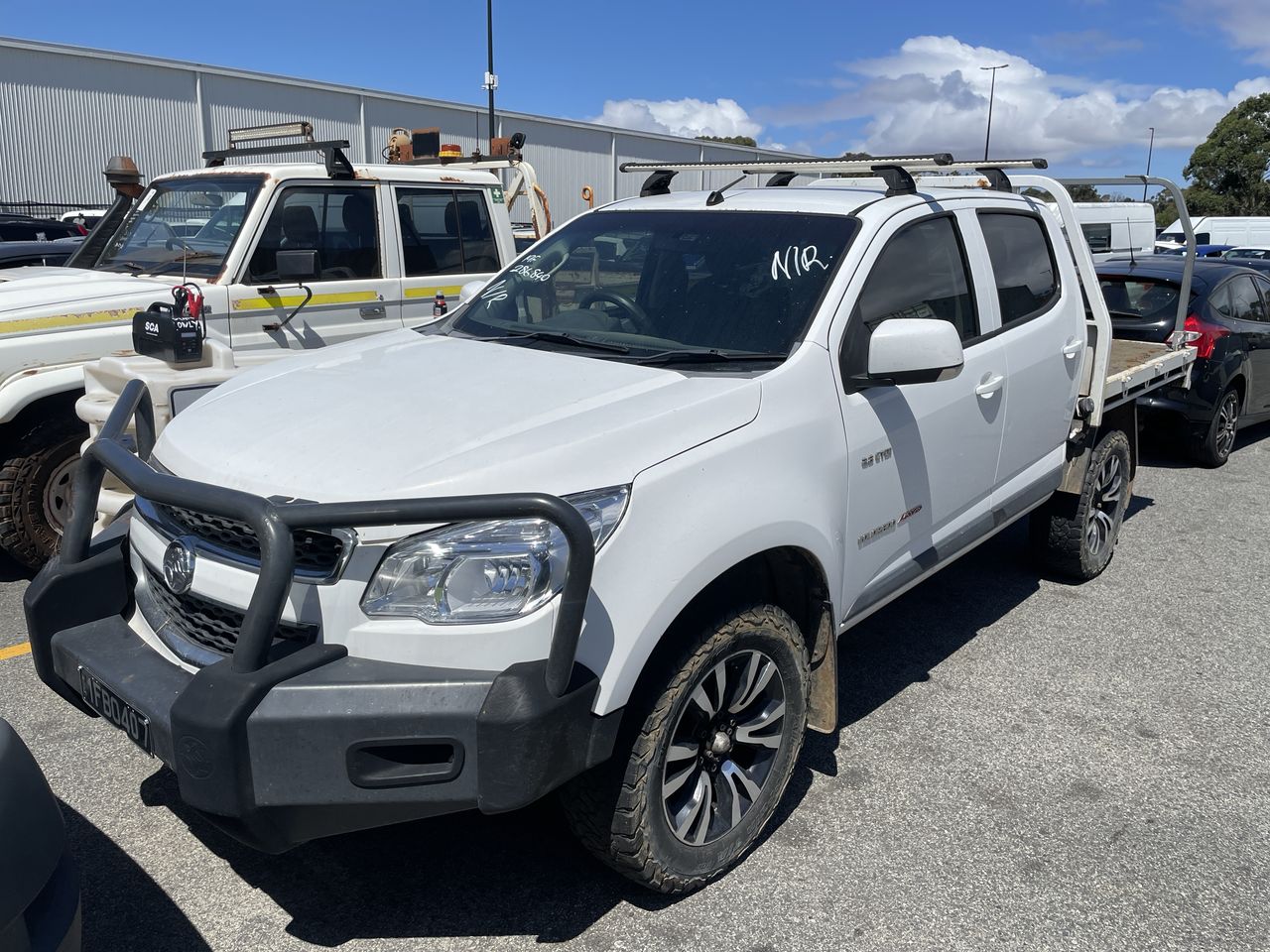 2012 Holden Colorado 4X4 LX RG T/D Auto Crew Cab Chassis