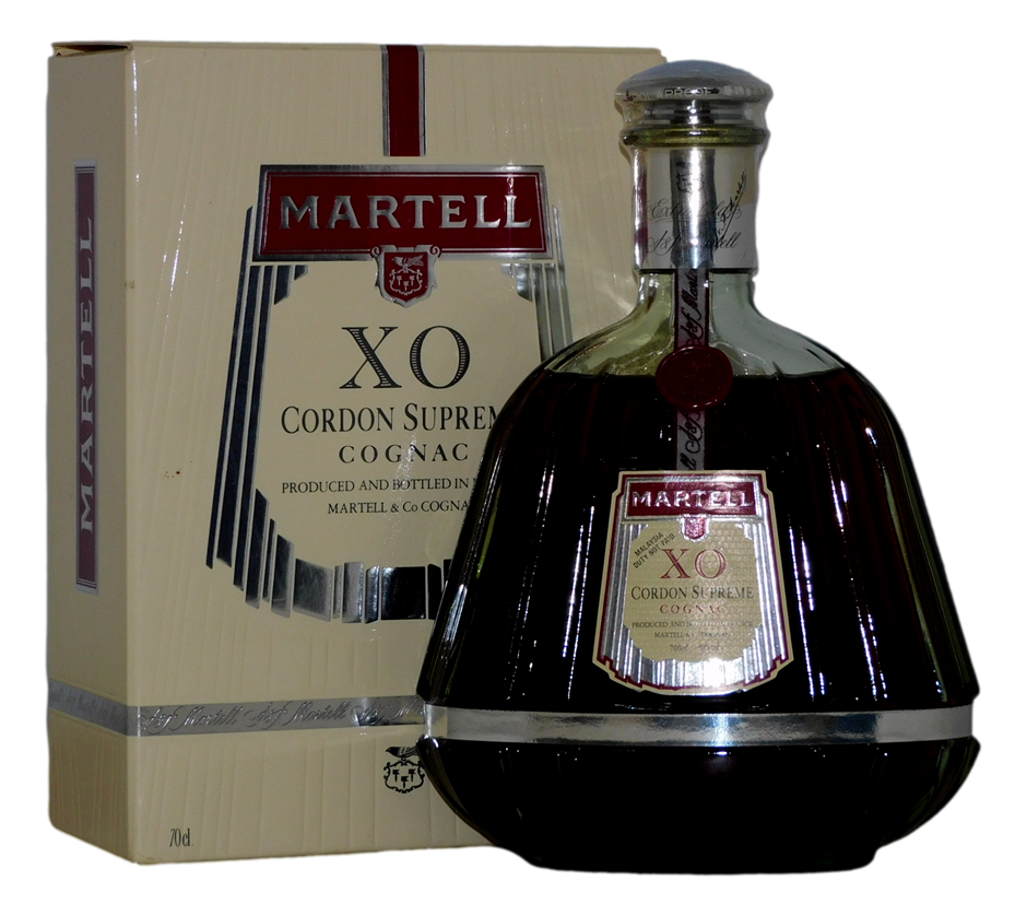 Martell XO Cordon Supreme Cognac (1x 700mL), France. Auction (0051
