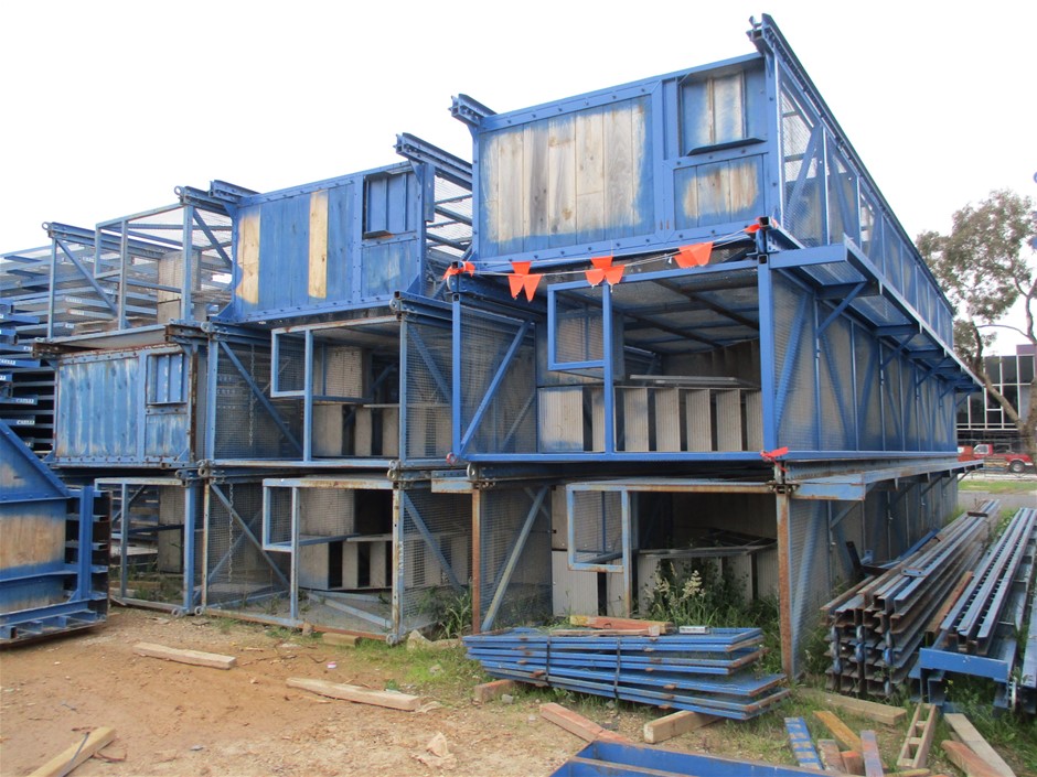 Qty of 9 Temporary Staircases Auction (0106-3027032) | Grays Australia