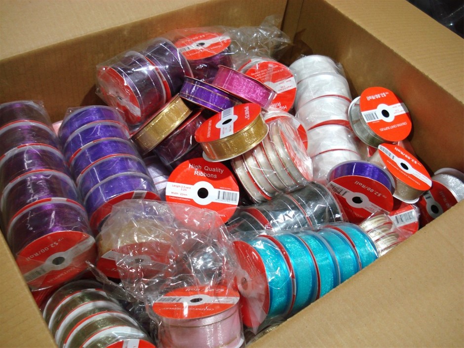 Assorted Organza Ribbons Auction (00125054336) Grays Australia
