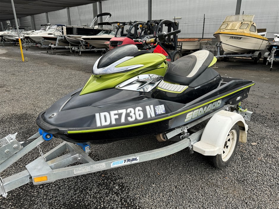 2005 SEADOO RXP 4TEC SUPERCHARGED JETSKI NO RESERVE Auction (0001