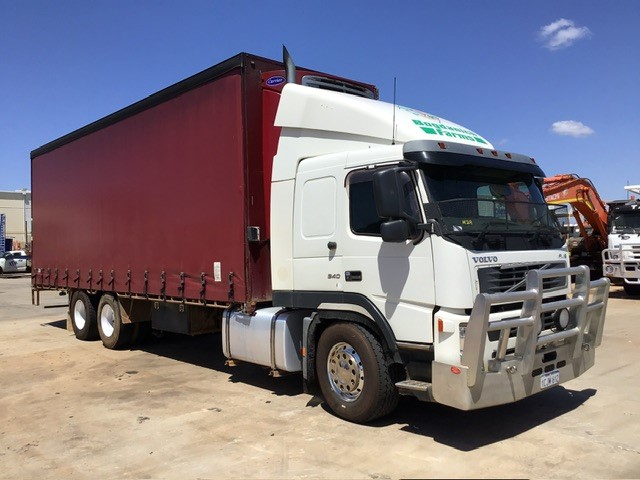 2003 Volvo FM 6 x 4 Curtainsider Rigid Truck Auction (0001-9045820 ...