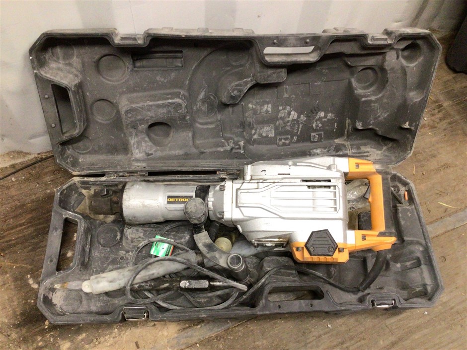 DETROIT Demolition Hammer With Case Auction (00123027214) Grays