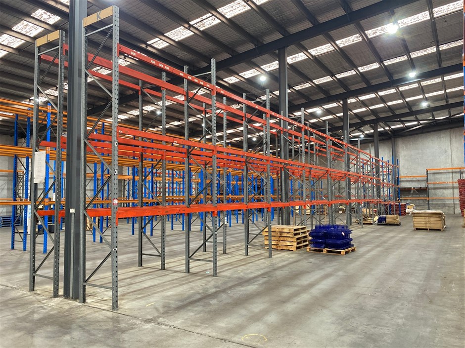 10 x Bays of BROWNBUILT? pallet racking Auction (00363027218) Grays
