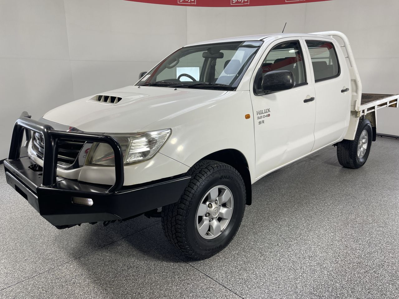 2012 Toyota Hilux 4X4 SR KUN26R Turbo Diesel Manual Crew Cab Chassis ...