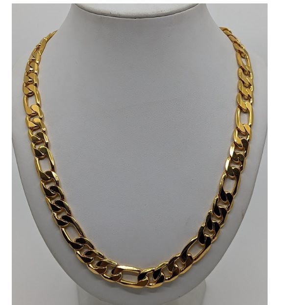 Figaro hot sale chain 24k