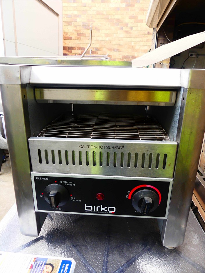Birko Australia Pty Ltd 1003202 Commercial Conveyor Bread Toaster