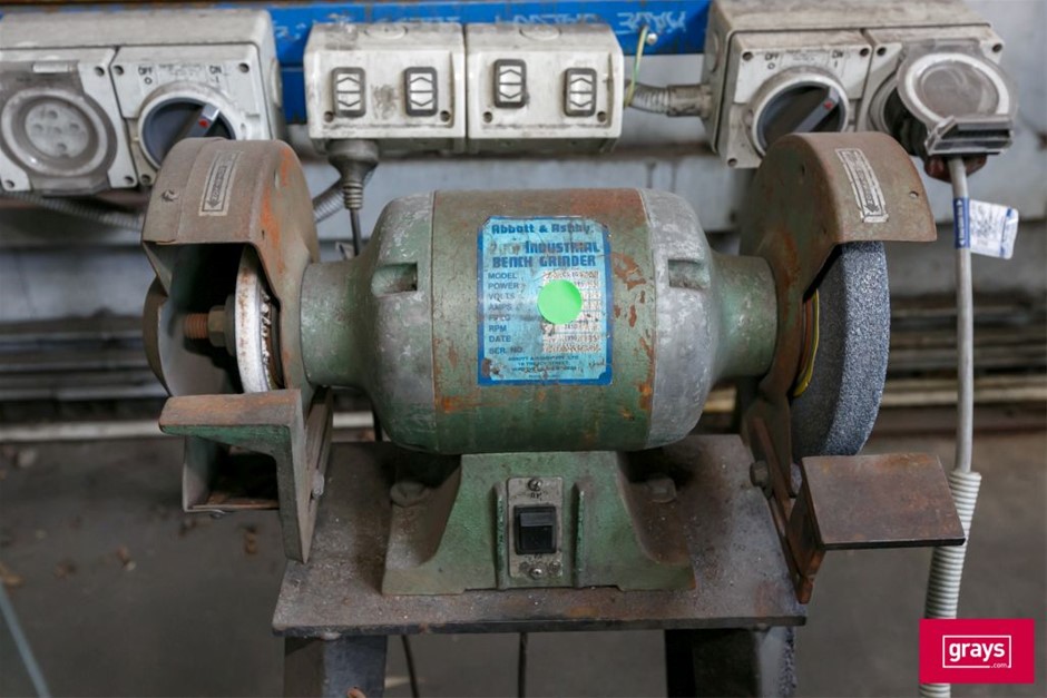 Abbott & Ashby CS8G Double Ended Bench Grinder with Stand Auction