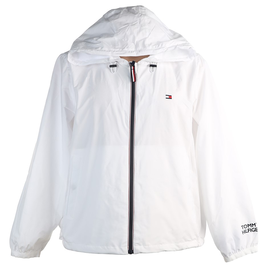 Tommy hilfiger stretch online hooded jacket