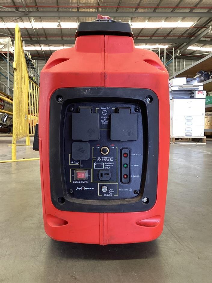 No Reserve Fuji Micro F5200ri Inverter Generator