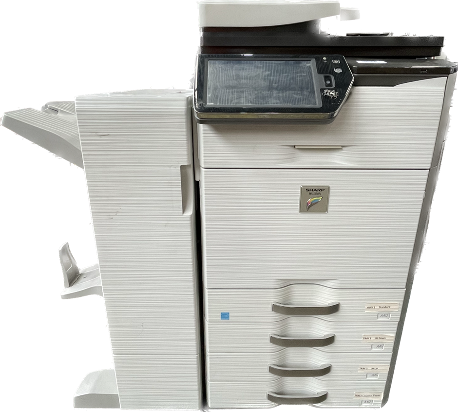 Sharp MX3610N Multifunction Printer Photocopier, Finisher & Cartridges
