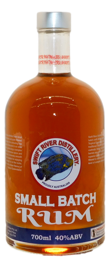 Swift River Small Batch Rum 40% (1x 700mL)