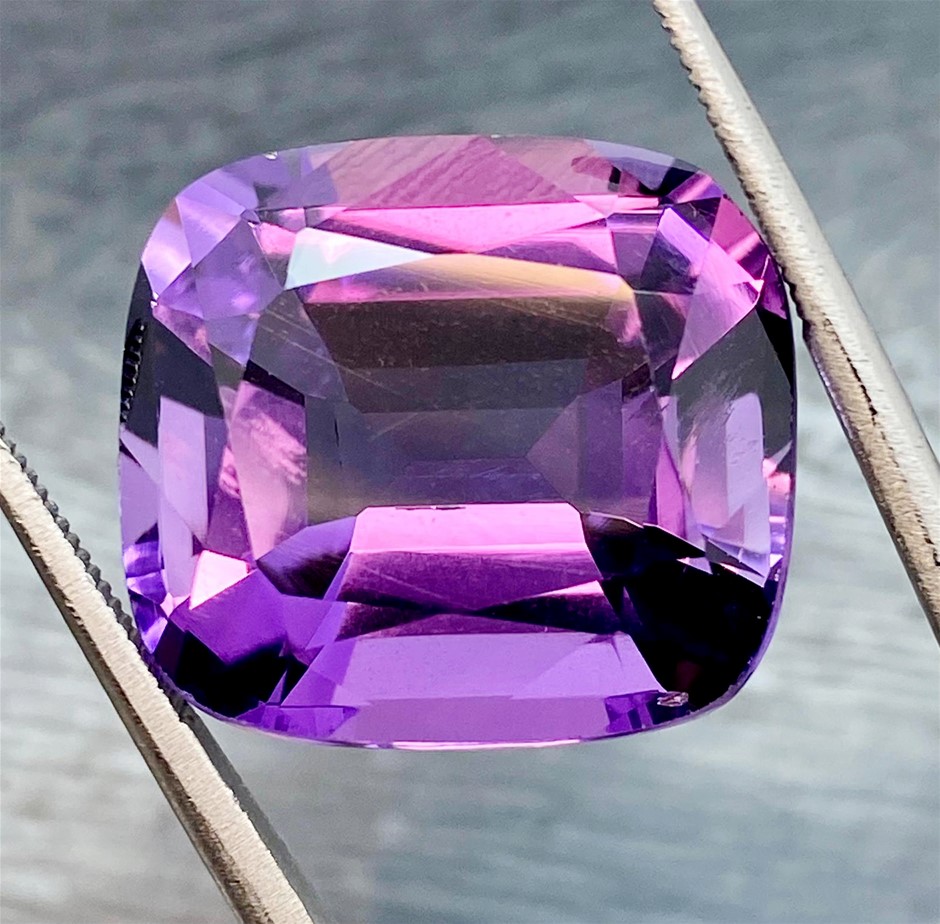 18.37 Carats AAA Bolivian Amethyst Auction (0003-2556184) | Grays Australia