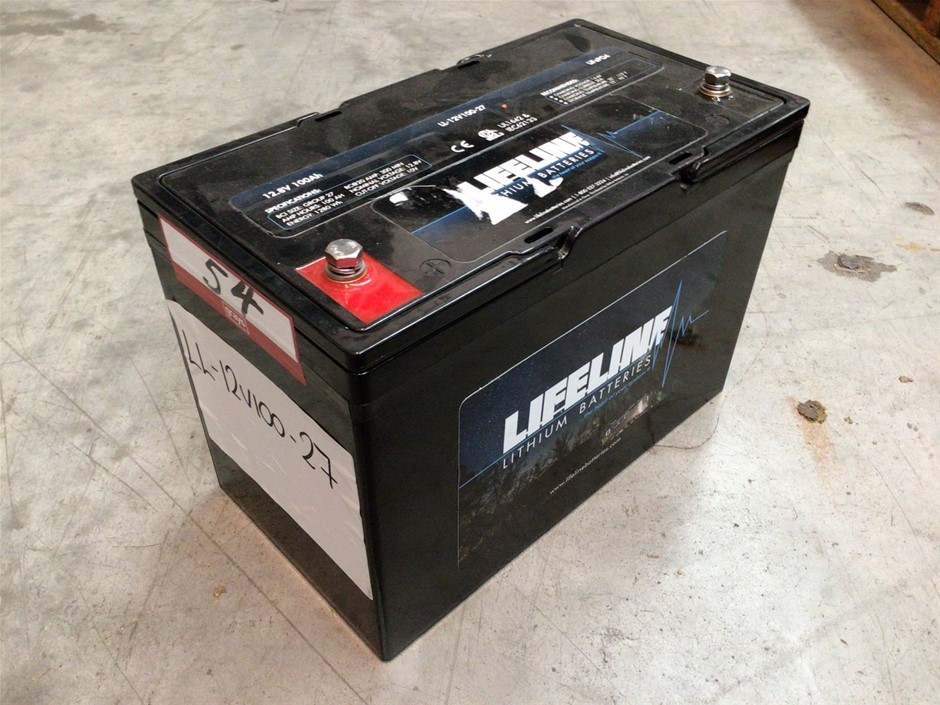 Unused Lifeline Lithium Battery Auction (0055-7048168)