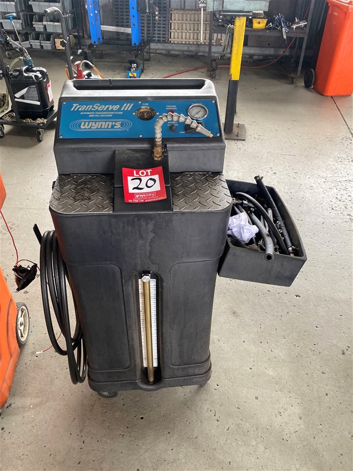 2 x Wynn's Auto Transmission Flush and Fill Machines Auction (0020