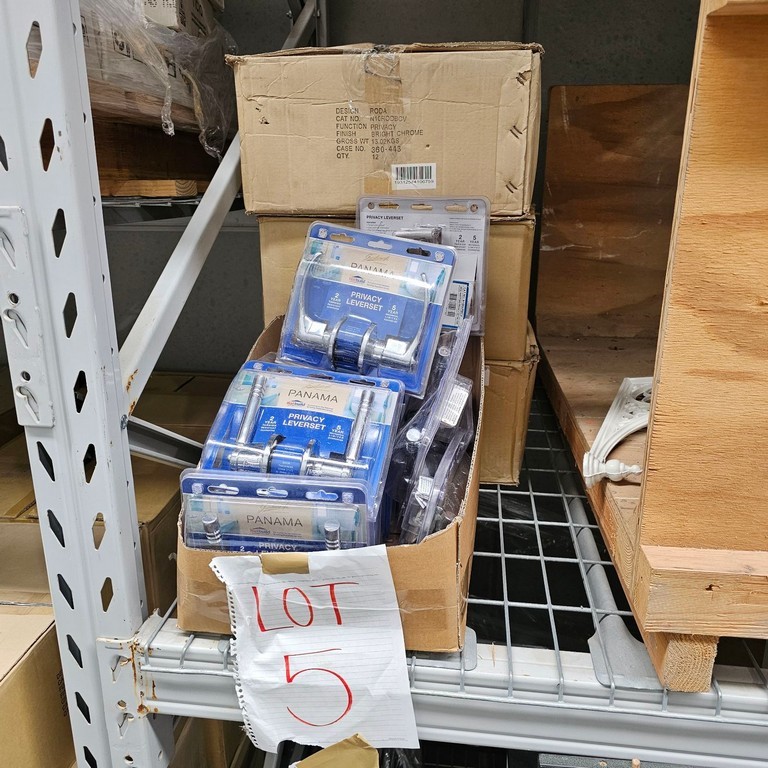4 x boxes Gainsbourough Panama Privacy leverset Auction (00055054650