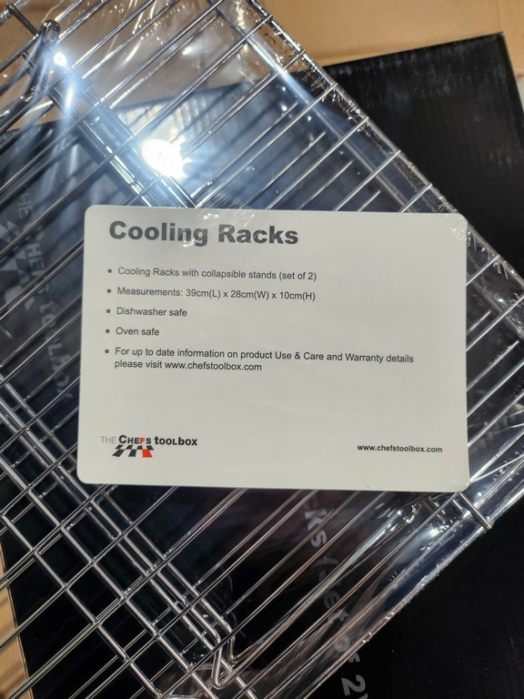 20 x Chefs Toolbox Professional Cooling Racks with Collapsible Stands