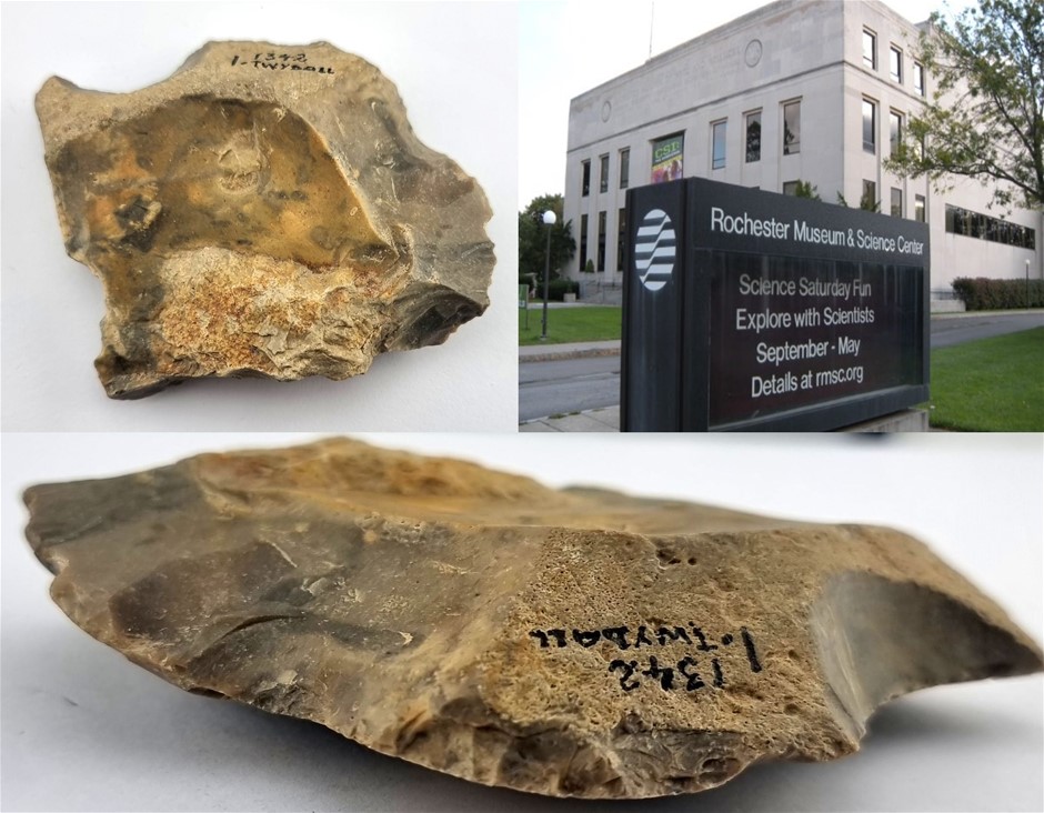 NO RESERVE EX-ROCHESTER MUSEUM NEANDERTHAL ARTEFACT 