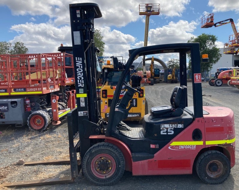 2012 Enforcer FD25TMA Forklift 2.5t 4.5m Diesel (Rockhampton