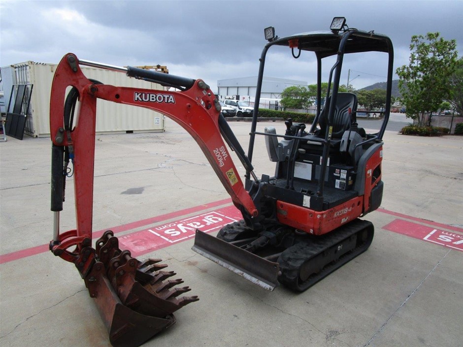 Kubota KX0184 Hydraulic Excavator Auction (00077048411) Grays Australia