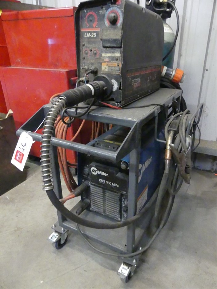 Miller XMT350 Mpa Mig Welder Auction (0046-5054660) | Grays Australia