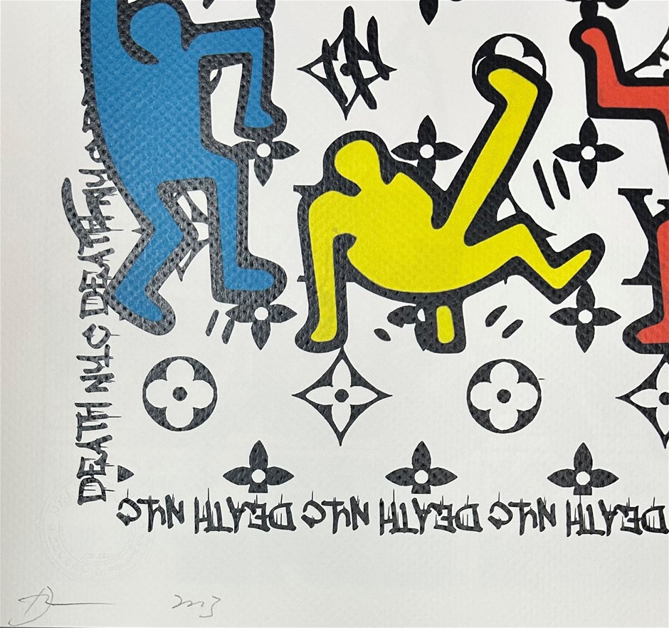 Death NYC Signed Street Art Print 