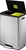 EKO EcoCasa II Dual Compartment Kitchen Step Trash Can Recycler, 20L + 20L,