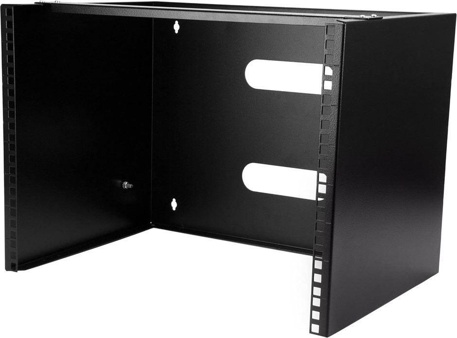 STARTECH 8U Deep Wall Mounting Bracket for Patch Panel, 30.5, (WALLMOUNT8).