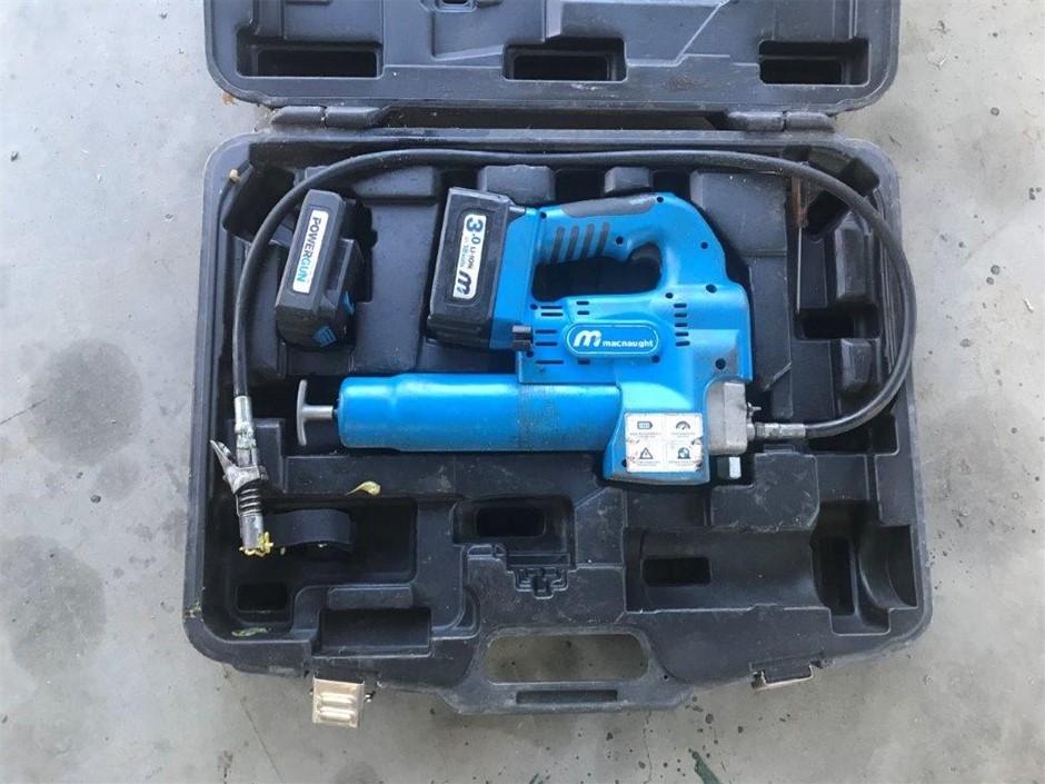 1x McNaught Battery Grease Gun Auction (00133027600) Grays Australia