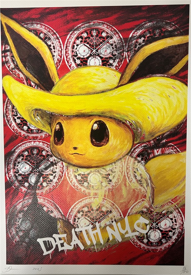 Death NYC Signed Street Art Print 
