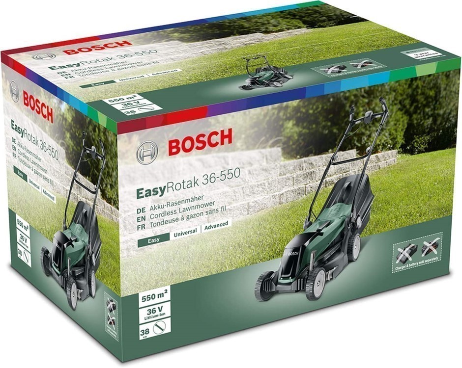 Bosch 36 online lawnmower