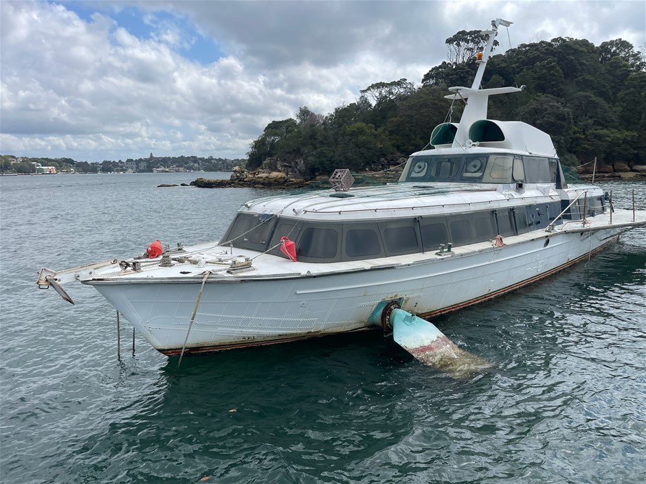 RODRIQUEZ SUPRAMAR PT20 PASSENGER HYDROFOIL- NO RESERVE 