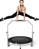 SERENELIFE Portable & Foldable Trampoline - 40" in-Home Mini Rebounder with