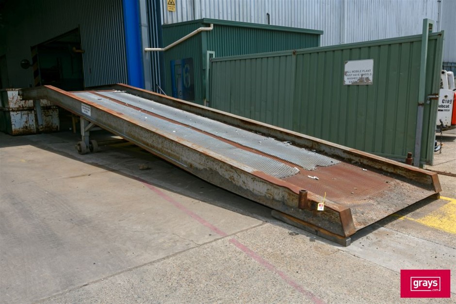 Steel Loading Ramp Auction (0004-5055450) | Grays Australia
