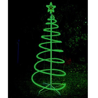 Led spiral online tree