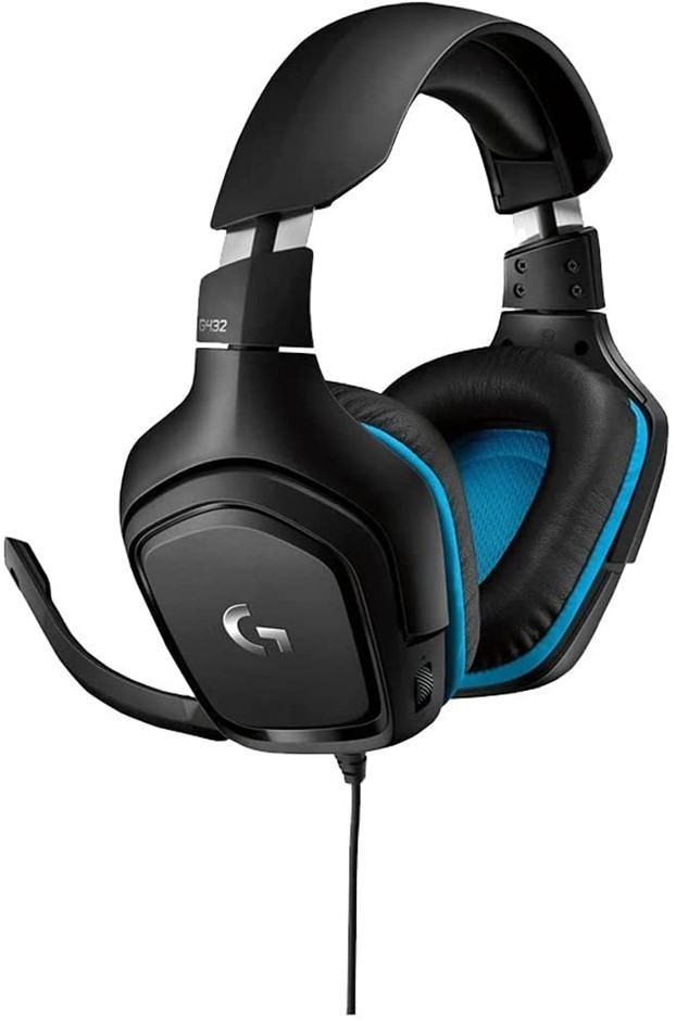 LOGITECH G432 Gaming Headset with 7.1 Surround Sound, Wired.  Buyers Note -