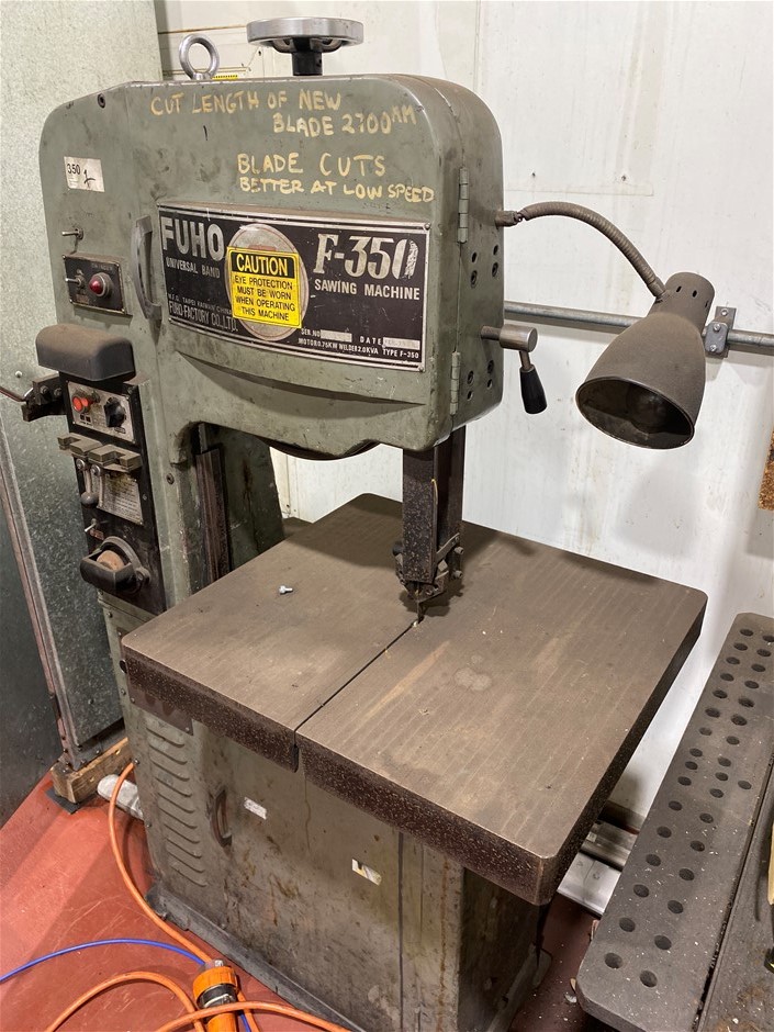 Fuho F350 Metal Band Saw Auction (0013-8018221) | Grays Australia
