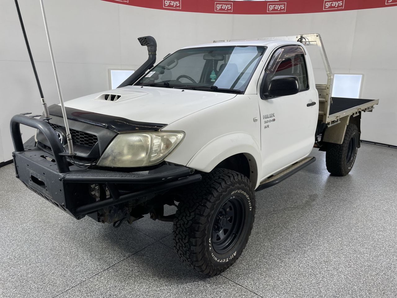 2009 Toyota Hilux 4X4 SR KUN26R T/D Manual Cab Chassis